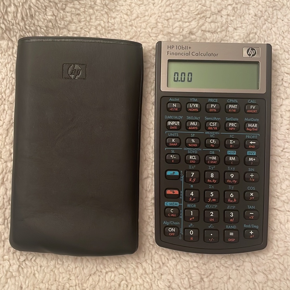 HP 10bll+ Financial Calculator